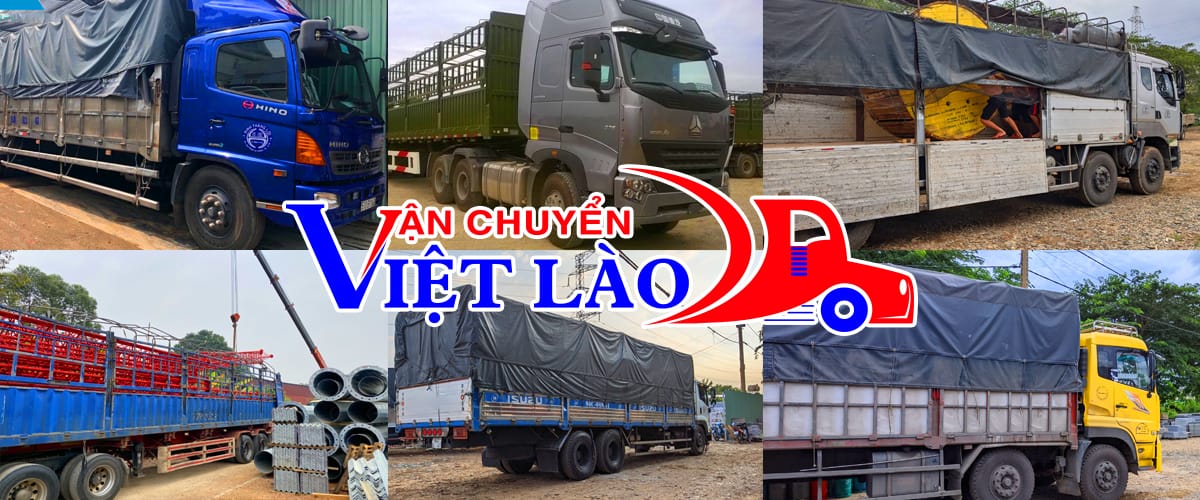 Các loại xe vận chuyển Việt Lào